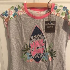 Matilda Jane NWT T-shirt summer vibes beach sz 10